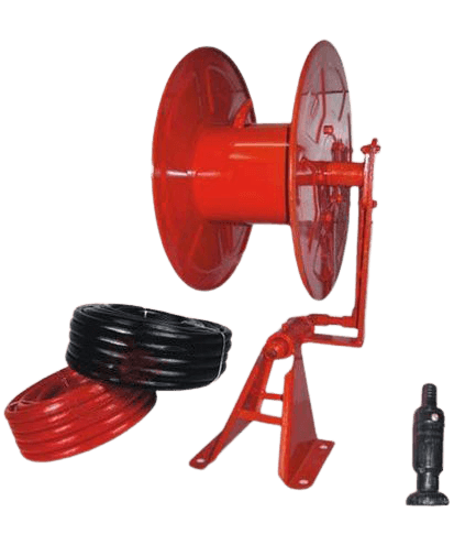 First Aid Hose Reel with Nozzle